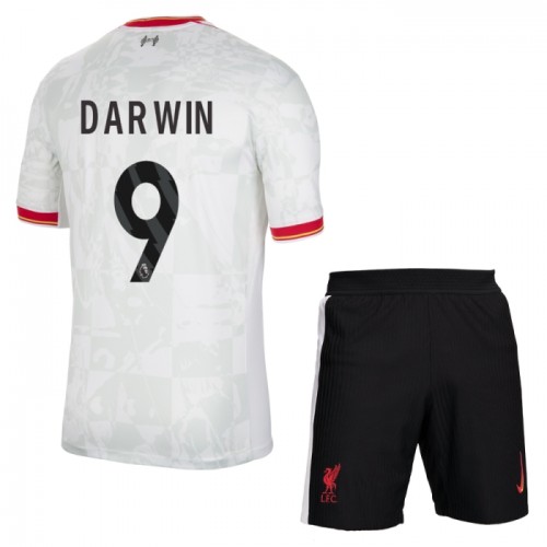 Fotbollskläder Barn Liverpool Darwin 9 Tredjetröja 2024-25 - Kortärmad Fotbollskläder Barn Liverpool Darwin 9 Tredjetröja 2024-25 - Kortärmad
